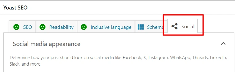 Social OG tags